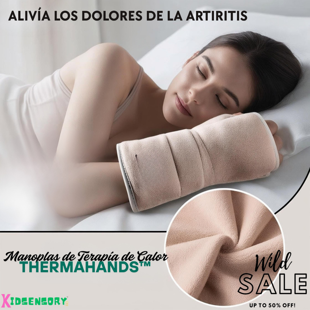 THERMAHANDStm MANOPLAS DE TERAPIA DE CALOR