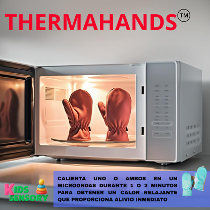 THERMAHANDStm MANOPLAS DE TERAPIA DE CALOR